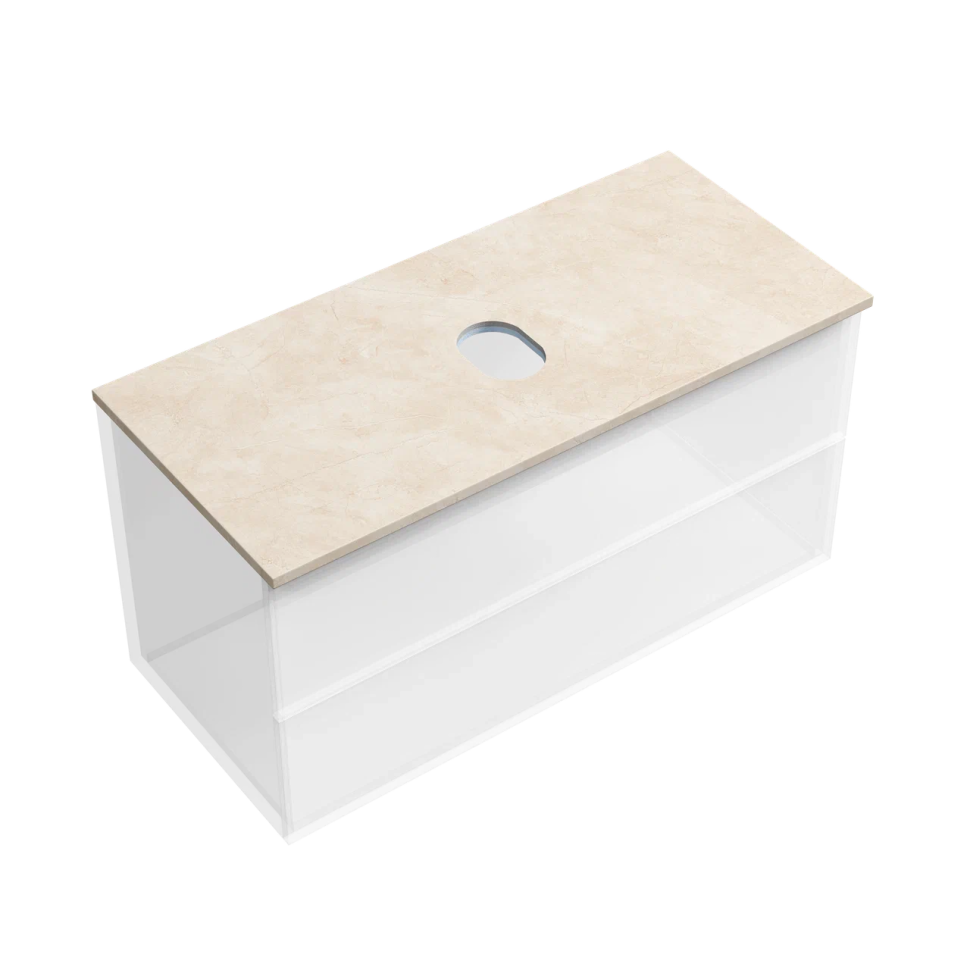 Столешница для ванной комнаты SANCOS 1000х460 , арт. TT100A2