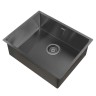 Кухонная мойка ABBER Wasser Kreis AF2196GM оружейная сталь