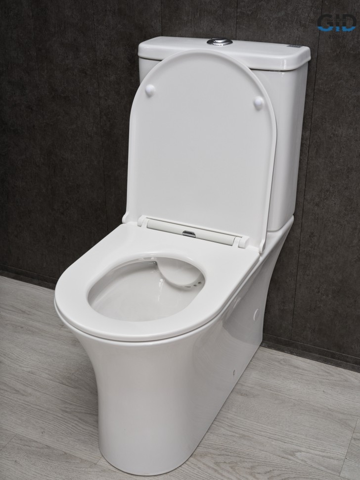 Унитаз напольный Gid Tn2126 62246Y белый 64.5x37.5x83