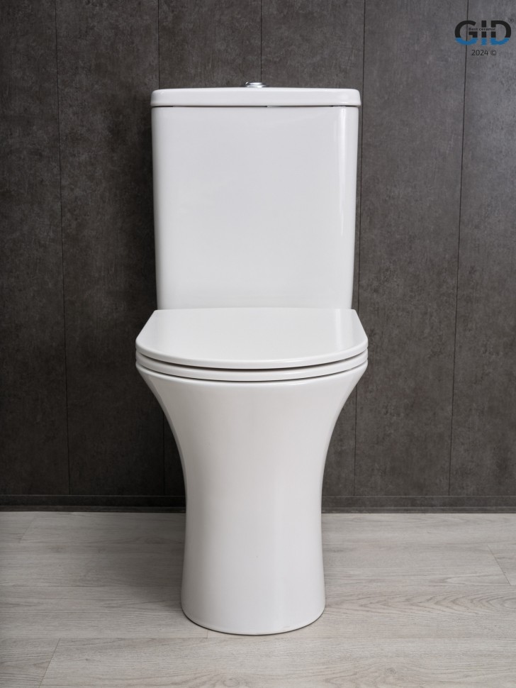 Унитаз напольный Gid Tn2126 62246Y белый 64.5x37.5x83