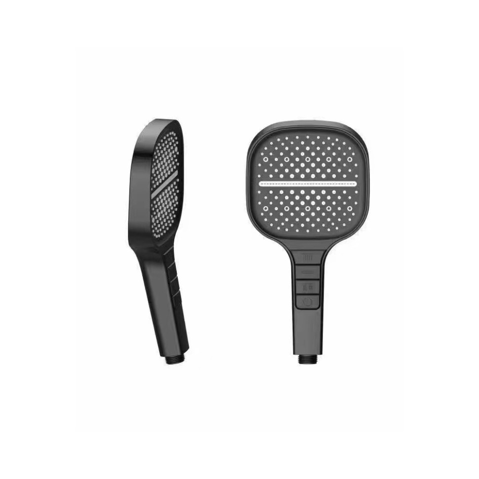 Ручная лейка BERGES H2, черный матовый, пластик