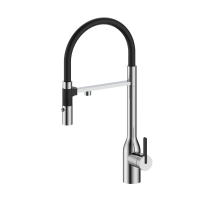 Смеситель для кухни Magneto One, брашированная сталь, Ma213188-BS, Paulmark