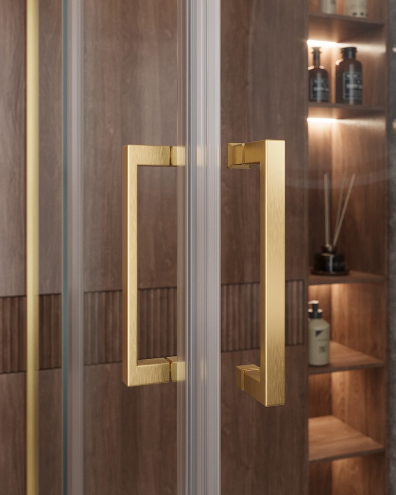 Душевой уголок CEZARES MOLVENO-AH-21-90+20-C-BORO-IV