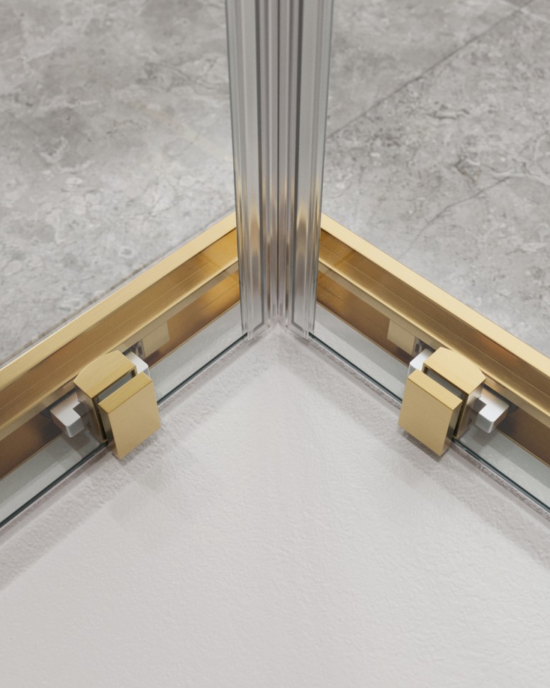 Душевой уголок CEZARES MOLVENO-AH-21-90+20-C-BORO-IV