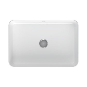 Раковина BERGES Ego SL накладная, 55x38 см, без отверстия под смеситель
