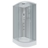Душевая кабина Niagara Classic NG-3312-14LF (120х80х215) низкий поддон(13см),стекло матовое,3 места