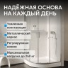 Душевой поддон ABBER AD3A080 80х80 четверть круга, акриловый, белый