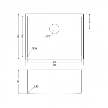 Мойка EMAR EMB-123 EMB-123 PVD Nano Satine
