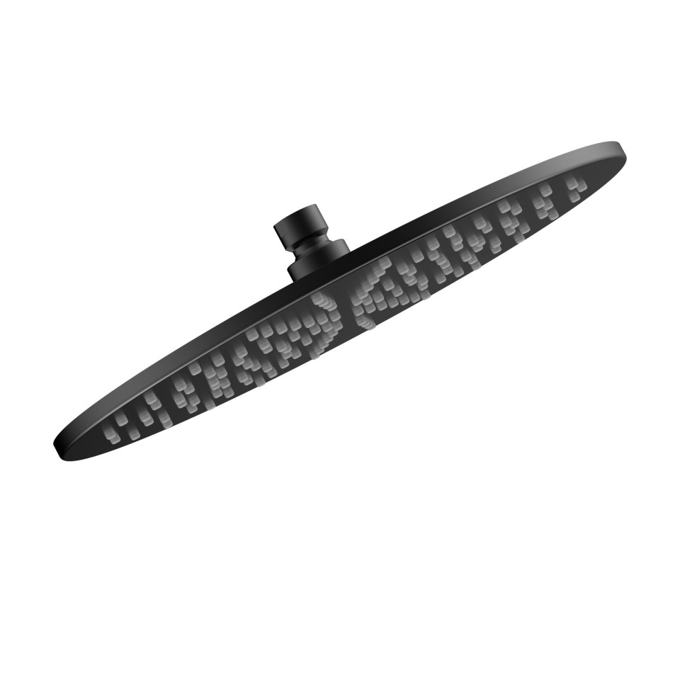 Верхний душ AQUAme с черным матовым покрытием AQM8609MB