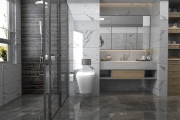 Комплект подвесной унитаз ABBER Rechteck AC1201 белый с инсталляцией AC0105 и кнопкой AC0120MB черный матовый