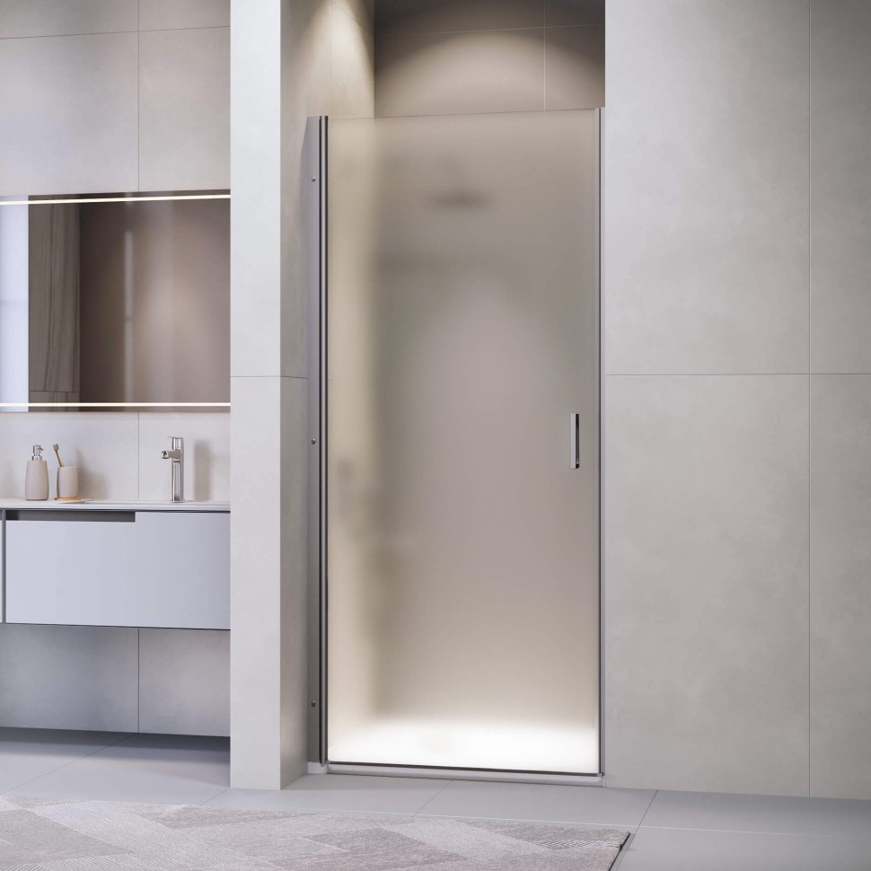 Душевая дверь RGW LE-003Gr (Матовое-Сатинат, 600)