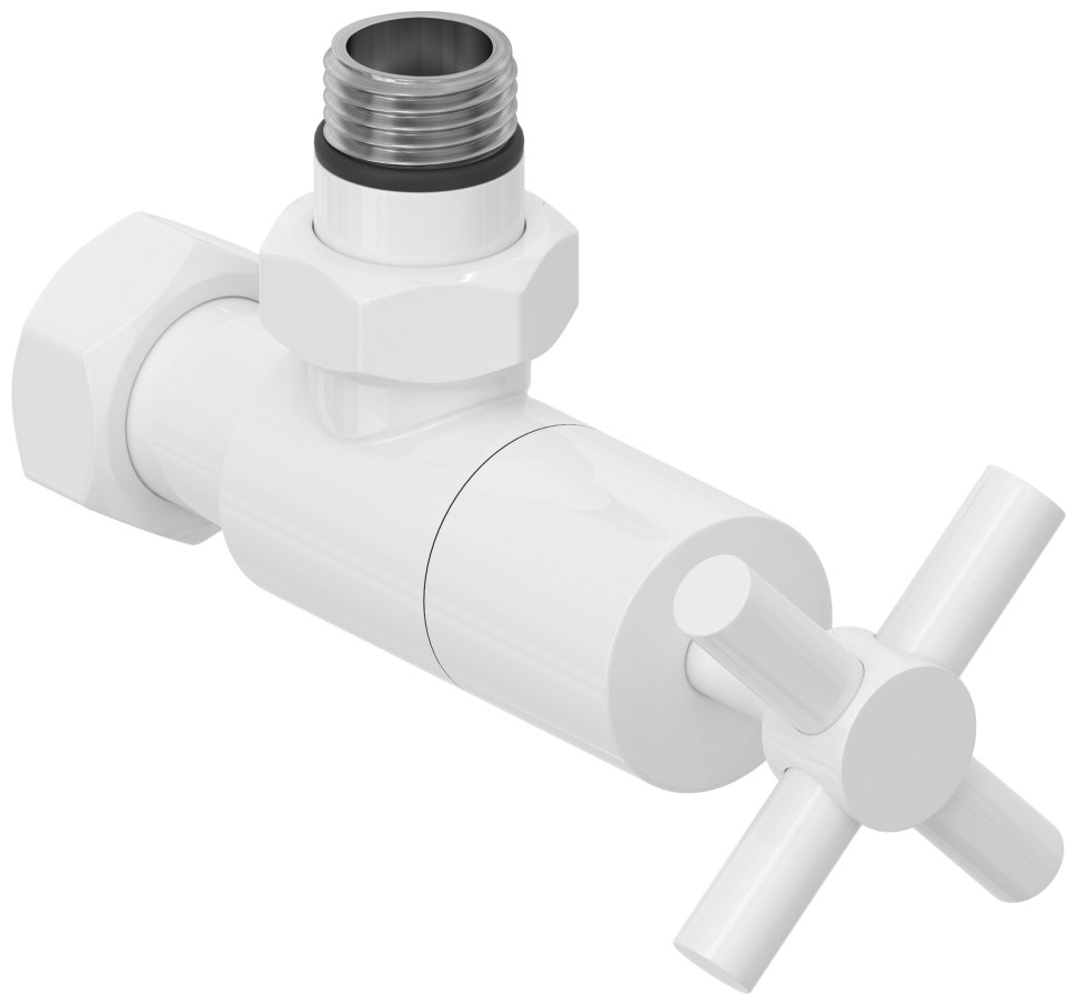 Вентиль угловой крест (G 1/2" НР х G 3/4" НГ)