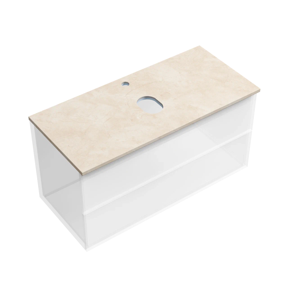 Столешница для ванной комнаты SANCOS 1000х460 , арт. TT100A2X