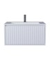 Тумба под раковину для ванной Uperwood Next Premium подвесная, 80 см, белая, 1 ящик