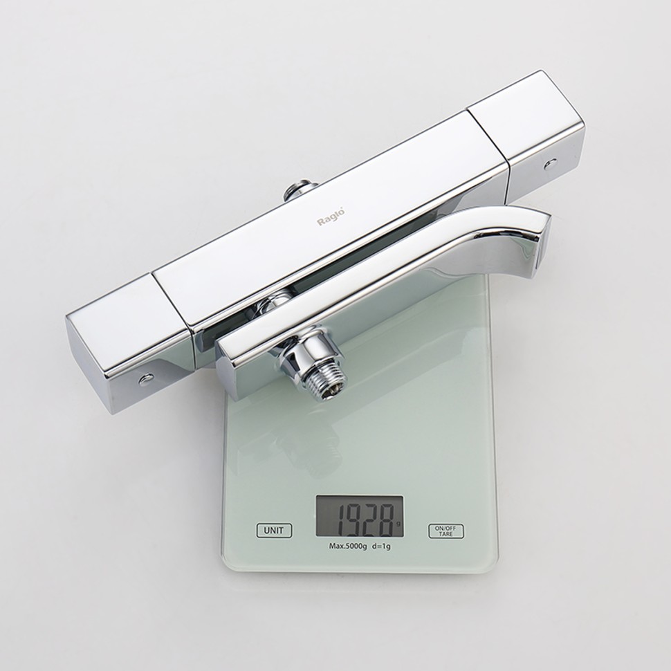 Душевая система Raglo с термостатом для ванны R22.26 Хром