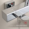 Душевая система Raglo с термостатом для ванны R22.26 Хром
