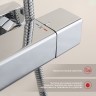 Душевая система Raglo с термостатом для ванны R22.26 Хром
