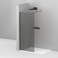 Душевая перегородка CEZARES LIBERTA-L-1-120-120-GR-NERO