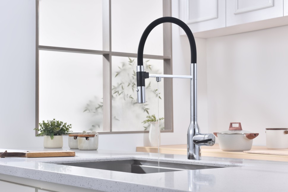 Смеситель для кухни Magneto One, хром, Ma213188-CR , Paulmark