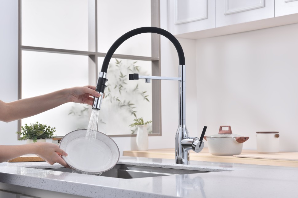 Смеситель для кухни Magneto One, хром, Ma213188-CR , Paulmark