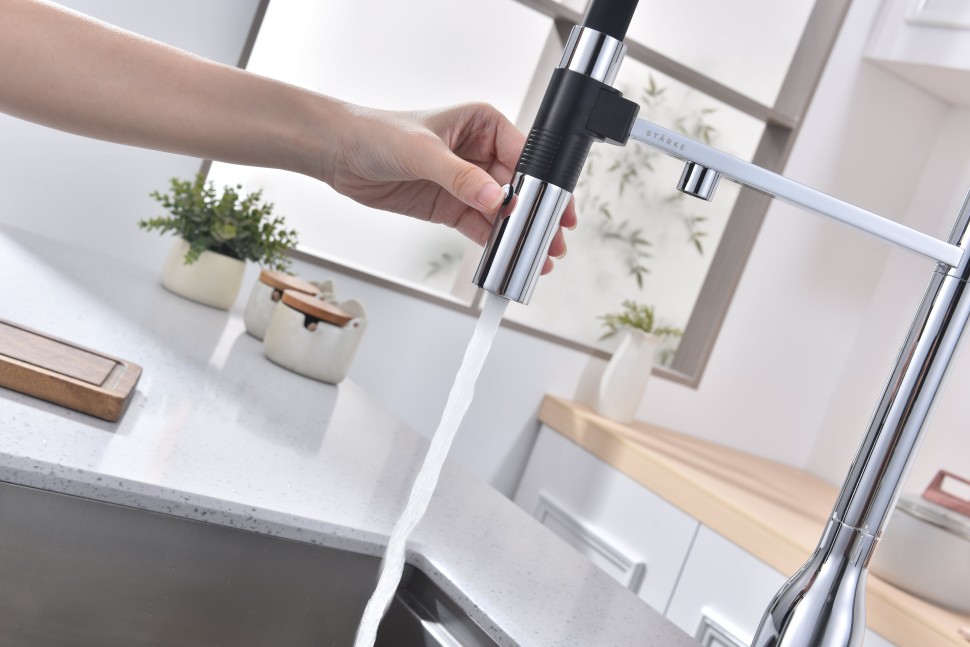 Смеситель для кухни Magneto One, хром, Ma213188-CR , Paulmark