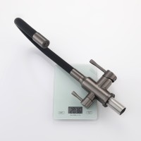 Смеситель Raglo для кухни с гибким изливом с подключением к фильтру питьевой воды R81.64.09 Графит