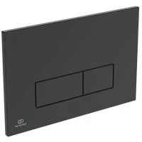 Панель смыва Ideal Standard OLEAS™ M2 механическая, двойной смыв, Silk Black (Черный матовый)