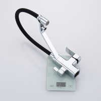 Смеситель Raglo для кухни со съемным гибким изливом, с магнитным фиксатором излива, с подключением фильтра питьевой воды R85.62 Хром