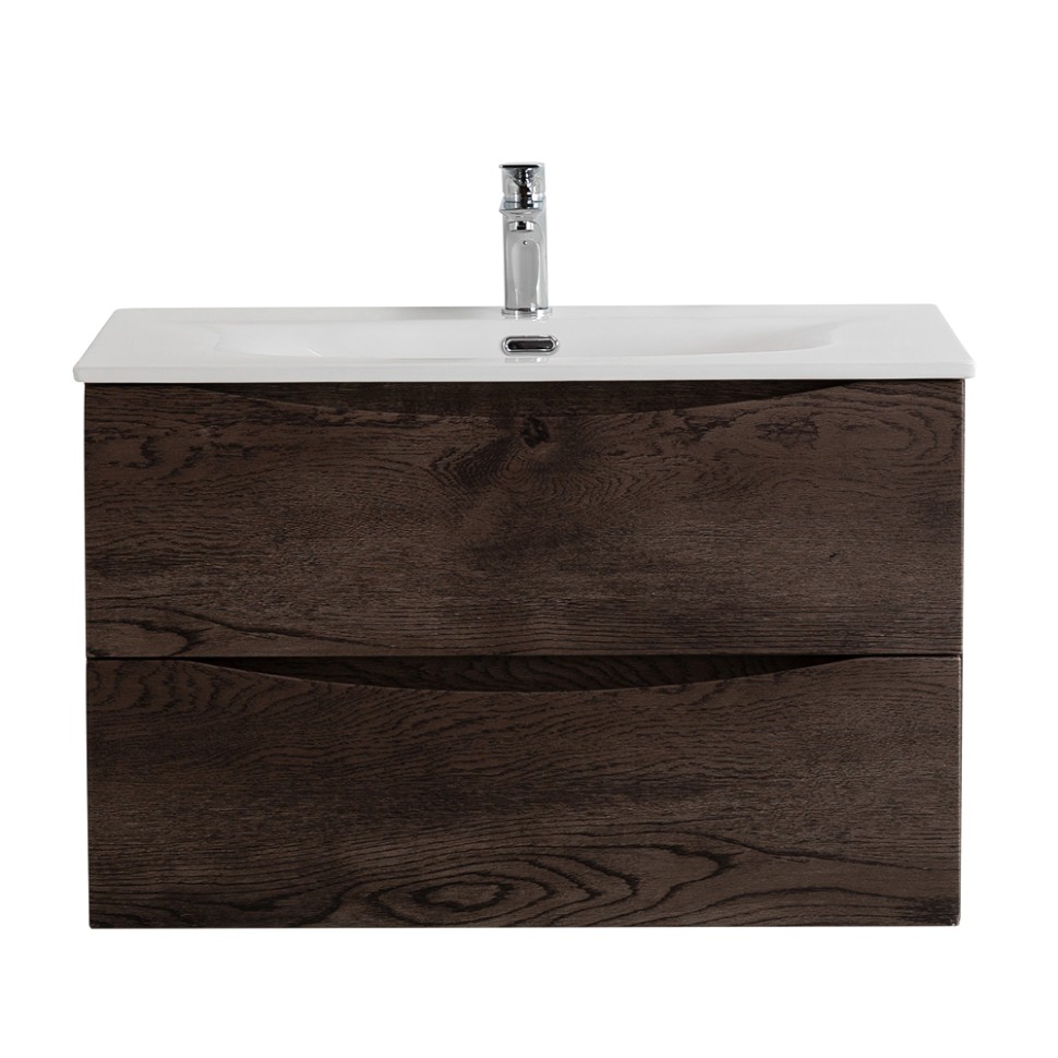 База под раковину подвесная BelBagno MARINO-CER-N-900-2C-SO-RNG-P