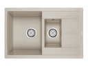 Мойка FLUGEN 60/1,5, IT-GRANIT, PM237850-BE, бежевый, 775х495 мм, Paulmark