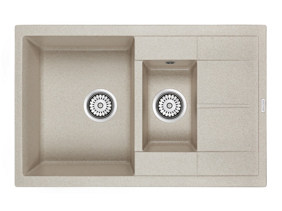 Мойка FLUGEN 60/1,5, IT-GRANIT, PM237850-BE, бежевый, 775х495 мм, Paulmark