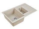 Мойка FLUGEN 60/1,5, IT-GRANIT, PM237850-BE, бежевый, 775х495 мм, Paulmark