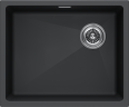 Мойка LUMI 55UNI-SKEW, IT-GRANIT, LU55SK-AN, антрацит, 555х440, Paulmark