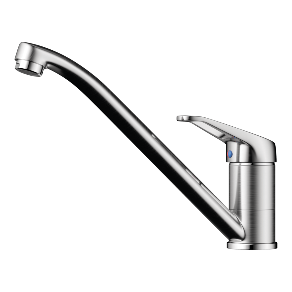 Смеситель для кухни Omoikiri Kado-BN латунь/нержавеющая сталь