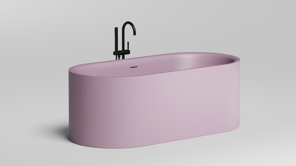 Ванна отдельностоящая PERLA 170x80 S-Sense Глянцевое