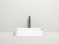 Раковина накладная CALLISTA 01 покраска по RAL полностью 540х345х100 S-Stone Матовое