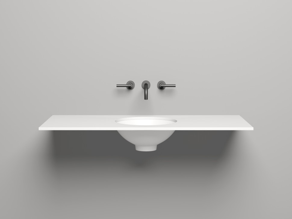 Costa  Столешница   1500x500  в цвете по RAL 1500х500х15 S-Stone Матовое