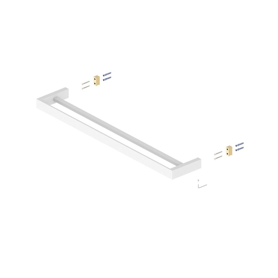 Полотенцедержатель двойной Timo Petruma 15256/13 никель