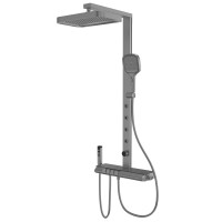 Душевая стойка ABBER Thermostat AF8560NG с термостатом без излива, никель