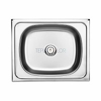 Стальная мойка, 1-чаша