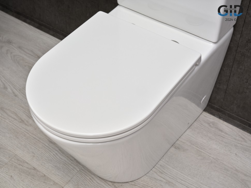 Унитаз напольный Gid Tn2189 62247Y белый 64x37x82