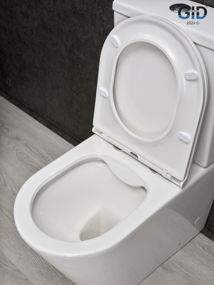 Унитаз напольный Gid Tn2189 62247Y белый 64x37x82