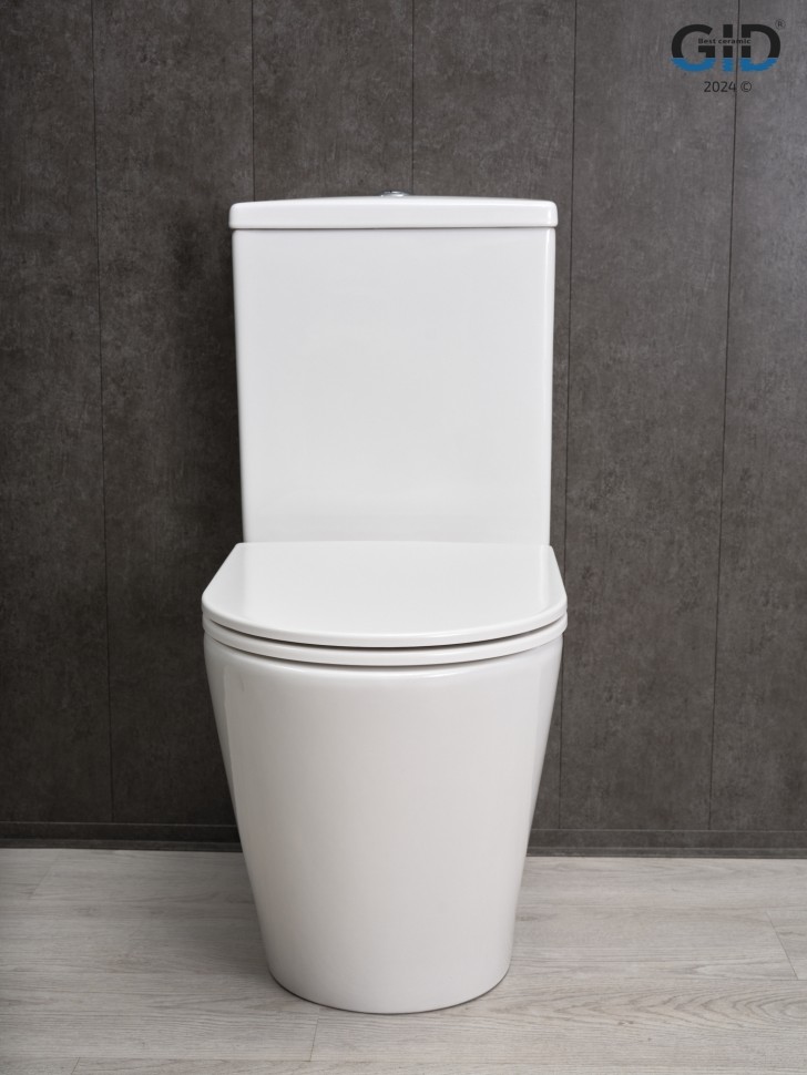 Унитаз напольный Gid Tn2189 62247Y белый 64x37x82