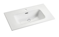 Раковина Gid 9060s 71155 встраиваемая сверху белая 61x46.5x17