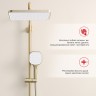 Душевая система Raglo с термостатом для ванны R22.26.03 Золотой сатин