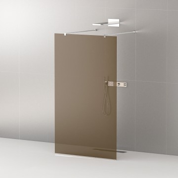 Душевая перегородка CEZARES LIBERTA-L-2-100-120-BR-Cr