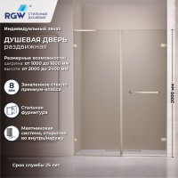 Душевая дверь RGW SV-006Nb (Прозрачное, 1000мм)