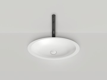 Раковина накладная CALLISTA 02 575х350х85 S-Sense Глянцевое