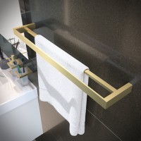 Полотенцедержатель двойной Timo Petruma 15256/17 золото матовое