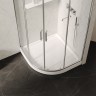 Душевой поддон ABBER AD3A100 100х100 четверть круга, акриловый, белый